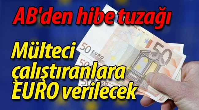 Avrupa'dan mülteciler için hibe tuzağı