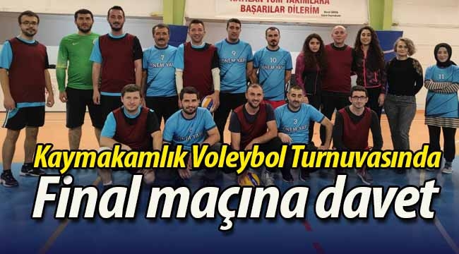 Final maçına davet!