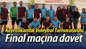 Final maçına davet!