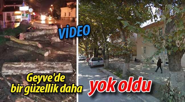 Geyve'de bir güzellik daha yok oldu!