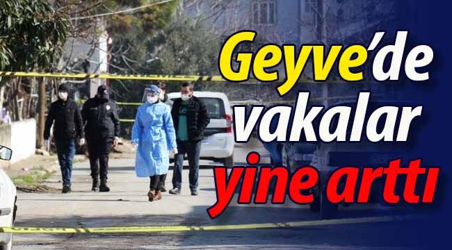 Geyve'de vakalar yine arttı