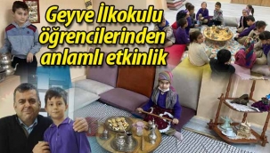 Geyve İlkokulu öğrencilerinden anlamlı etkinlik