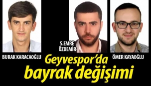 Geyvespor'da bayrak değişimi