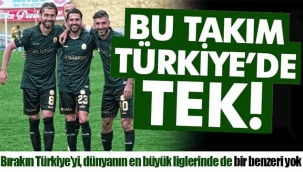 Sakaryaspor, Türkiye'de tek!