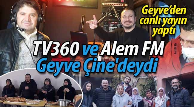 Tv360 ve Alem FM, Geyve'deydi