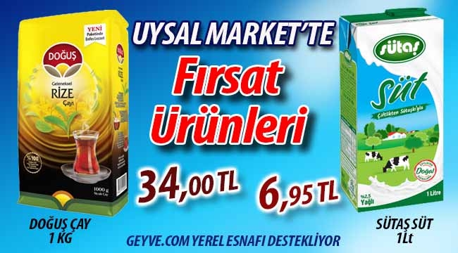 Uysal Market'te Fırsat Ürünleri