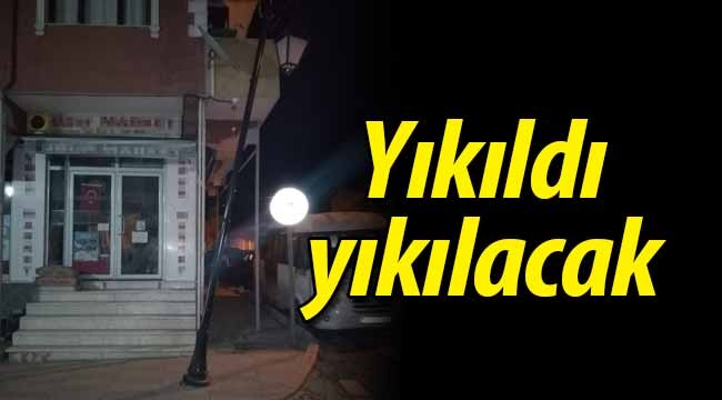 Yıkıldı yıkılacak! 