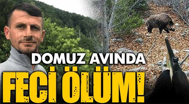 Domuz avında feci ölüm!