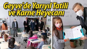 Geyve'de Yarıyıl Tatili ve Karne Heyecanı