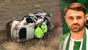 Konyasporlu, Milli futbolcu trafik kazasında hayatını kaybetti.