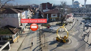 Namık Kemal Sokak 3 gün trafiğe kapatılacak
