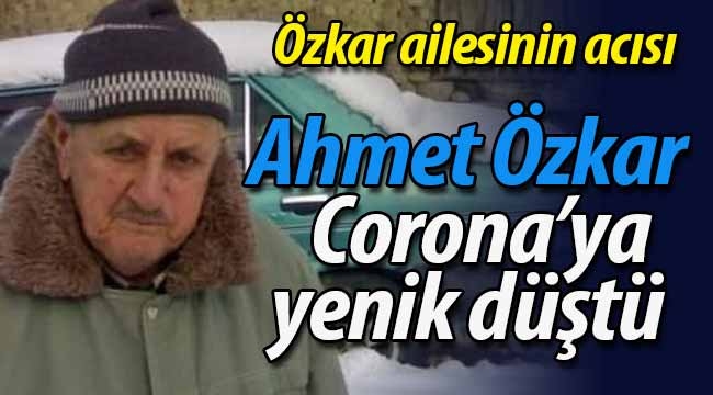 Özkar ailesinin acısı.. Ahmet Özkar vefat etti