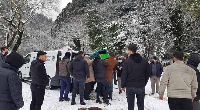 Sabiha Kamış Işık dualarla toprağa verildi. 