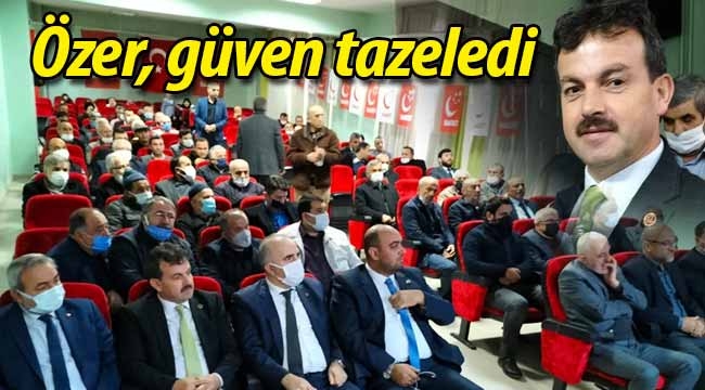 SP Geyve'de Fikret Özer, güven tazeledi