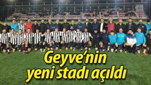 Yeni Geyve Stadı açıldı