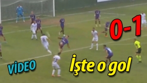 İşte Sakaryaspor'un o muhteşem golü