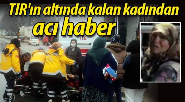 Pamukovalı kadından acı haber