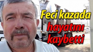 Pamukovalı şoför feci kazada hayatını kaybetti!