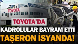 Yeni Türk CEO Toyota işçisine bayram ettirdi