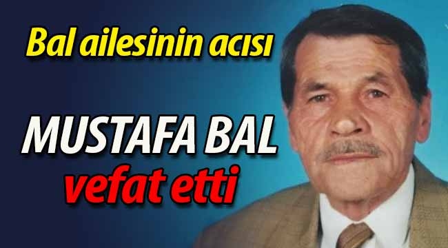Bal ailesinin acısı: Mustafa Bal vefat etti