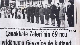 Çanakkale Zaferi kutlama nostaljileri