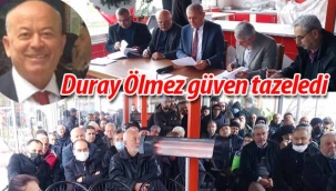 Duray Ölmez güven tazeledi