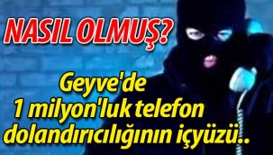Geyve'de 1 milyon'luk dolandırıcılığın içyüzü