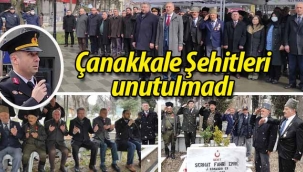 Geyve'de Çanakkale Şehitleri unutulmadı