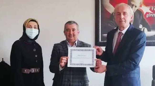 Geyve Kız İmam Hatip'e TEKNOFEST teşekkürü