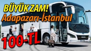Otobüs biletlerine zam!
