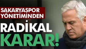 Sakaryaspor'da şok ayrılık!