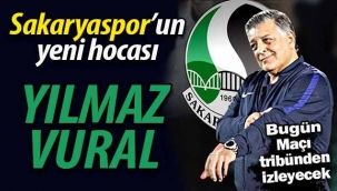 Sakaryaspor'un yeni hocası: Yılmaz Vural