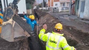 SASKİ, Geyve'nin içme suyu altyapısını yeniliyor