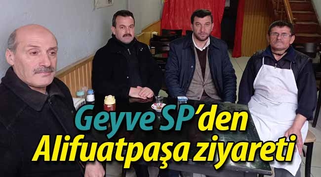 SP'den Alifuatpaşa ziyareti