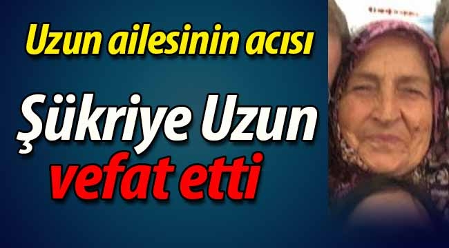 Uzun ailesinin acısı: Şükriye Uzun vefat etti