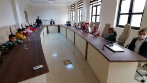 Doğantepeli minik öğrencilerden devlet kurumlarınaı ziyaret