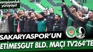 Etimesgut-Sakaryaspor maçı Tv264'te