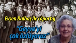Evşen Balbaş ile röportaj