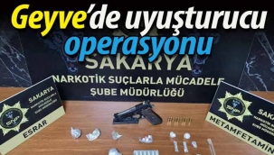 Geyve dahil, 3 ilçede uyuşurucu operasyonu