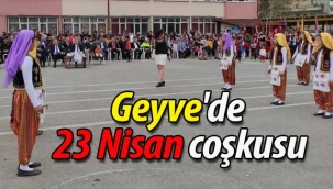 Geyve'de 23 Nisan coşkusu
