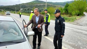 Geyve'de Emniyet Kemeri Kontrol Uygulaması