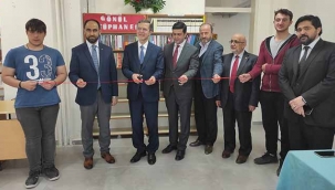 Geyve'de gönül kütüphanesi kuruldu