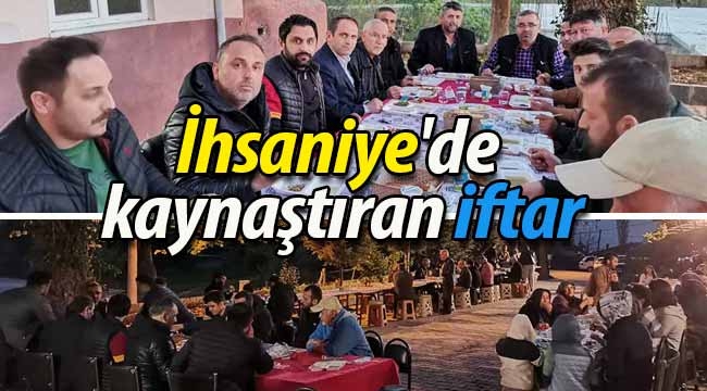 Geyve İhsaniye'de kaynaştıran iftar