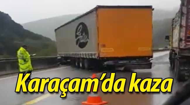 Geyve Karaçam'da kaza!