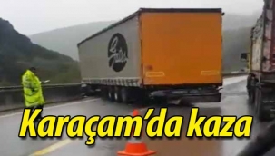 Geyve Karaçam'da kaza! 