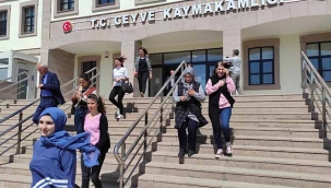 Geyve Kaymakamlığında deprem tatbikatı