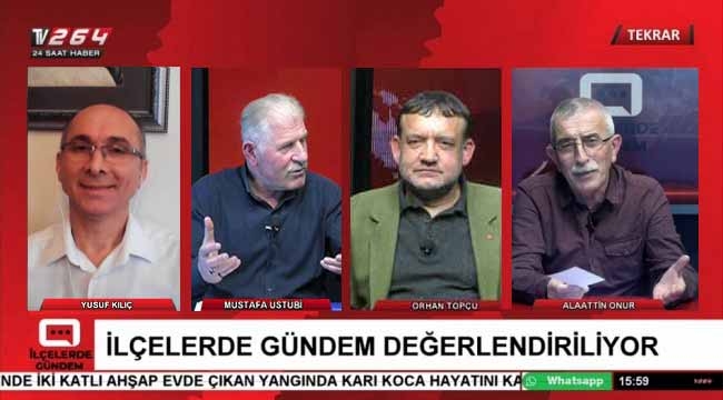 Geyve'nin gündemi TV264'te ele alınıyor