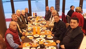Geyveli dostlar İstanbul'da iftarda buluştu