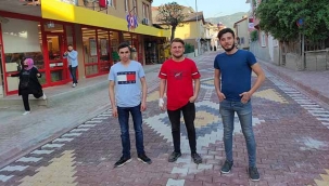 Namık Kemal Sokak güzelleşiyor.