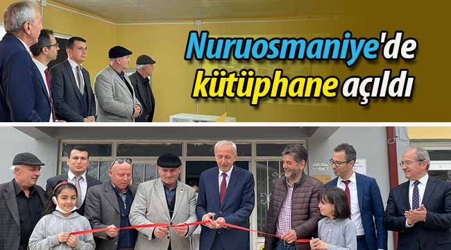 Nuruosmaniye'de kütüphane açıldı
